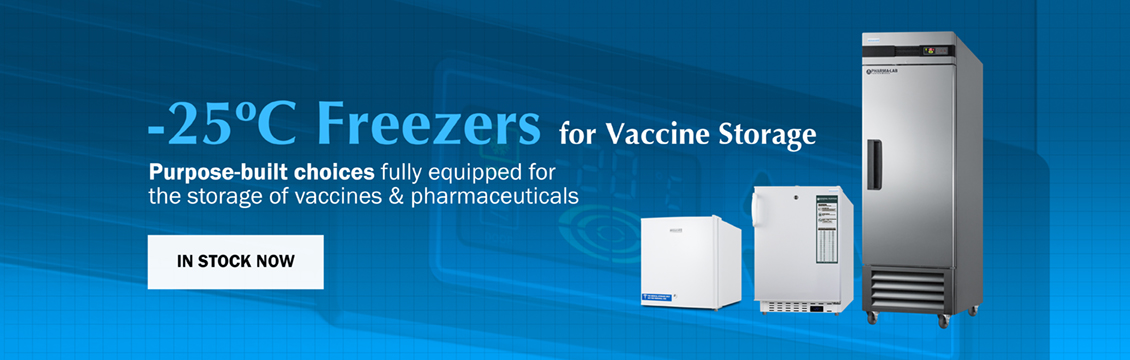 Purpose-built choices fully equipped for the storage of vaccines & pharmaceuticals